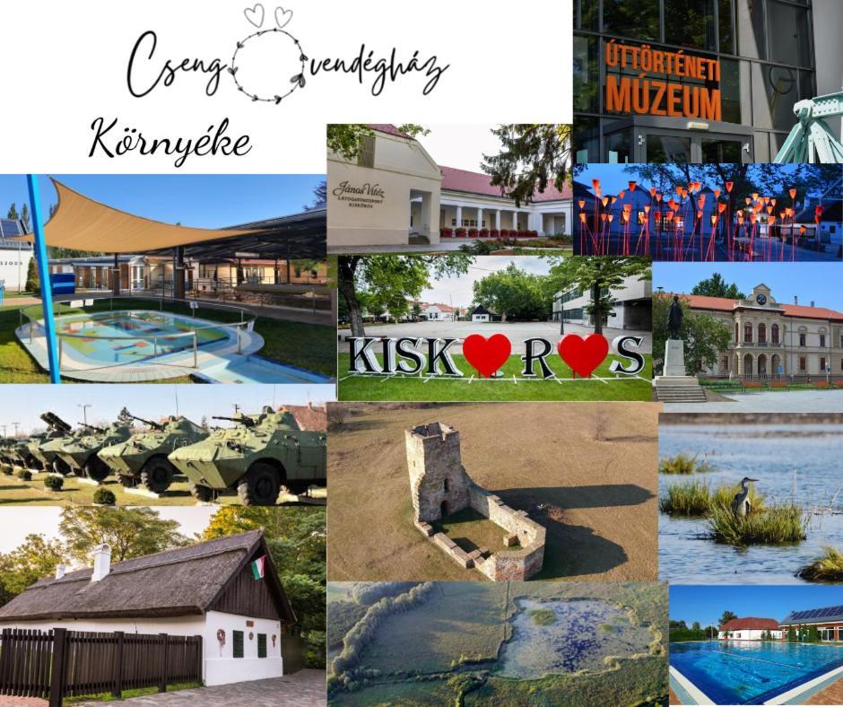 Csengo Vendeghaz Hotel Kiskoros Luaran gambar